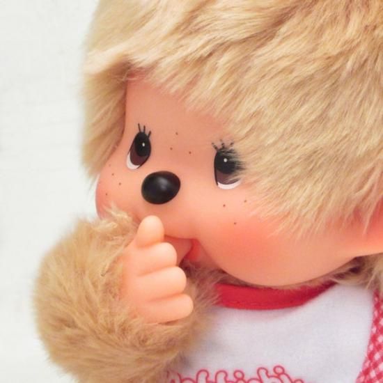 モンチッチ ぬいぐるみ M 女の子 ベージュ プレミアム