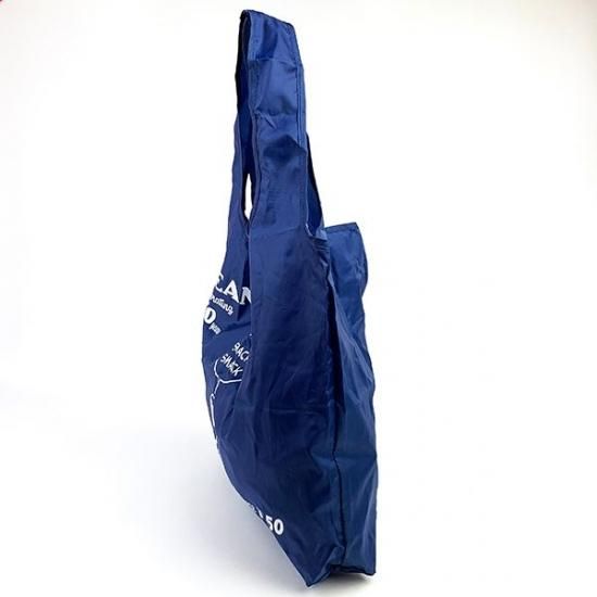 PEANUTS スヌーピー 巾着付きエコバッグ NV バッグ ネイビー グッズ