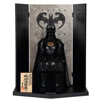 受注生産1～3カ月程度：蝙蝠侠鎧飾り（こうもりきょうよろいかざり）バットマン  BATMAN【代引決済不可】