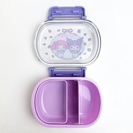 マイメロディ クロミ My Melody ふわっとフタタイトランチボックス 角丸 ランチ キッチン お弁当 弁当箱 ピンク グッズ マイメロディ クロミ My Melody ふわっとフタタイトランチボックス 角丸 ランチ キッチン お弁当 弁当箱 ピンク グッズ