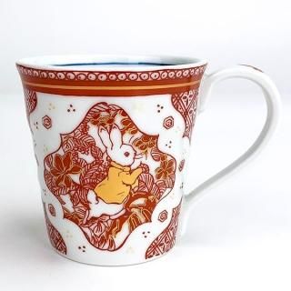 店内セール開催中!10％オフ対象商品! ピーターラビット PETER RABBIT マグ ピーターラビット マグカップ ミニ コップ カップ マグ レッド グッズ