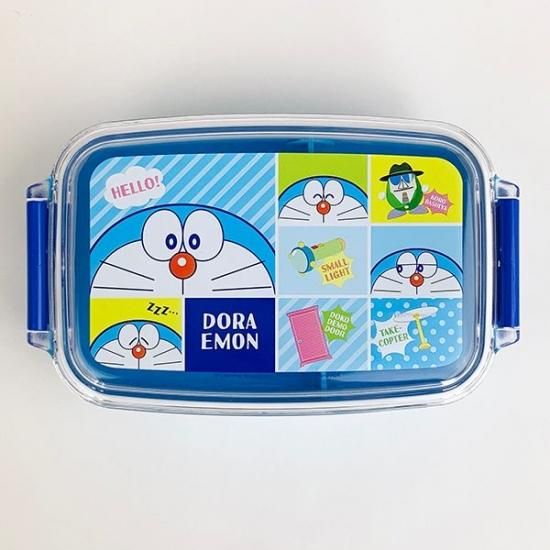 ドラえもん ランチボックス お弁当箱 ブルー グッズ 日本製