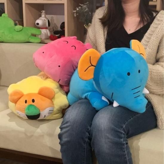 たべっ子どうぶつ かば たべっ子どうぶつ もちもちクッション か