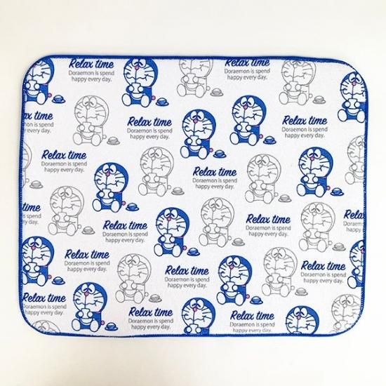 ドラえもん 吸水マット チラシリラックスタイム キッチン 水切りマット ブルー グッズ ドラえもん 吸水マット チラシリラックスタイム キッチン 水切りマット ブルー グッズ