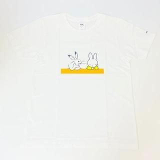miffy ミッフィー Ｔシャツ Mサイズ Miffy×鳥獣戯画 隣人 洋服 鳥獣戯画 グッズ