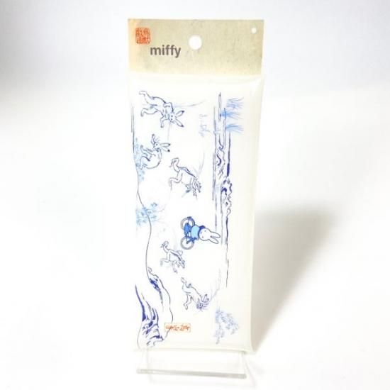miffy ミッフィー クリアマルチケース 自転車 Miffy×鳥獣戯画 マルチケース 小物入れ グッズ (MCOR)