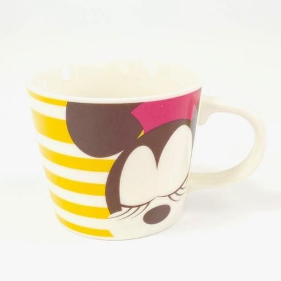ディズニー ミニー マグ フェイス マグカップ コップ 食器