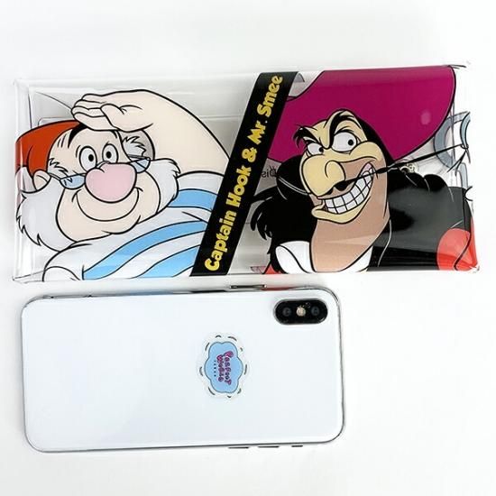 ディズニー ピーターパン クリアマルチケース フック船長 スミー マルチケース 筆箱 ポーチ グッズ Mcor ディズニー ピーターパン クリアマルチケース フック船長 スミー マルチケース 筆箱 ポーチ グッズ Mcor