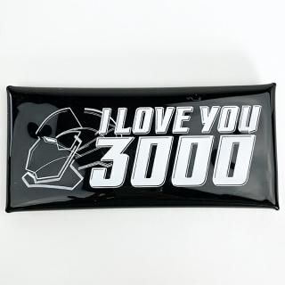 店内セール開催中!10％オフ対象商品! マーベル アイアンマン クリアマルチケース BK I LOVE YOU 3000 MARVEL マルチケース 筆箱 ポーチ (MCOR)(MCD)