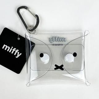 ミッフィー miffy おかおマルチケース クリアマルチケース SS クリア マルチケース ケース ポーチ 小物入れ グッズ(MCD)