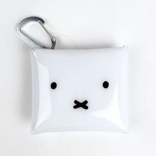 ミッフィー miffy おかおマルチケース クリアマルチケース SS WH マルチケース ケース ポーチ 小物入れ ホワイト(MCD)