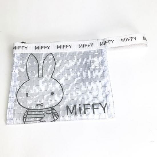 ★ミッフィー☆ 鳥獣戯画☆ クリアケース☆フラットケース☆みんないっぱい ミッフィー 鳥獣戯画 miffy×鳥獣戯画 クリアマルチケースS 隣人