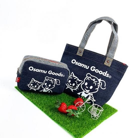 オサムグッズ Osamu Goods EDWIN デニム ポーチ ポーチ ケース