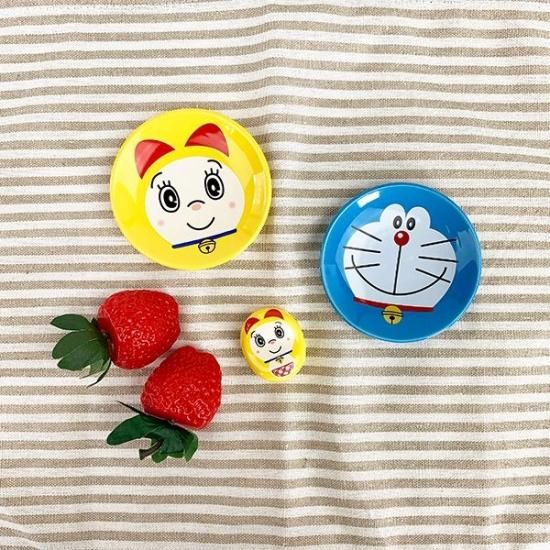 ドラえもん ドラミ プチ小皿 お皿 醤油皿 食器 イエロー グッズ