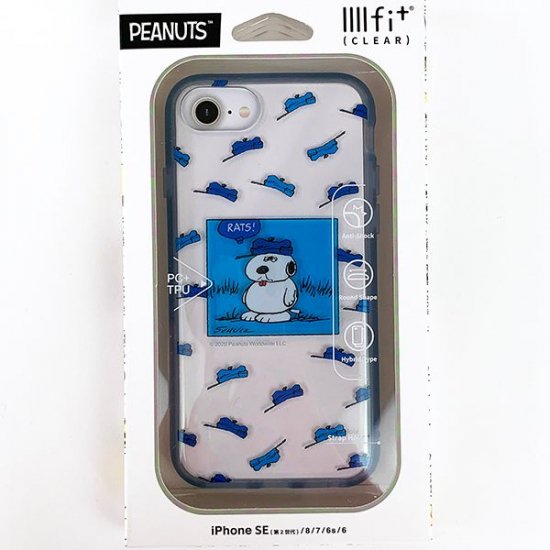 スヌーピー Peanuts オラフ Iphone Se 第２世代 8 7 6ｓ 6 スマホケース 携帯ケース オラフ ブルー クリア