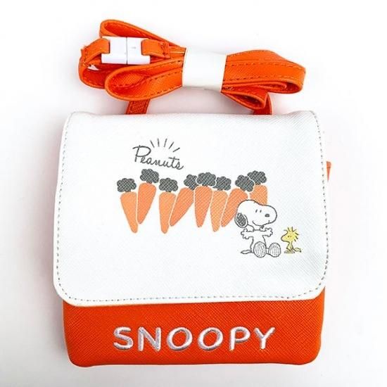 スヌーピー Peanuts ハンカチポーチ 人参 キャロット オレンジ ポーチ ハンカチ入れ オレンジ Mcor スヌーピー Peanuts ハンカチポーチ 人参 キャロット オレンジ ポーチ ハンカチ入れ オレンジ Mcor