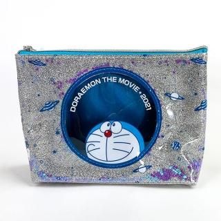 ドラえもん 宇宙ポーチ 小物入れ シルバー グッズ(MCD)