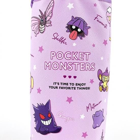 ポケットモンスター ポケモン ペットボトルカバー Lカラーズ パープル ボトルカバー 水筒ホルダー パープル グッズ