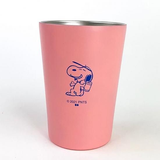 SNOOPY タンブラー 保温 保冷 蓋付き 持ち運び ステンレス