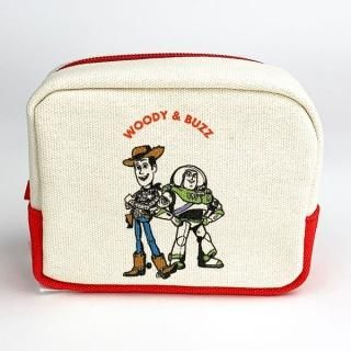 ディズニー トイストーリー スクエアポーチ RD ポーチ 小物入れ レッド グッズ  (MCOR)