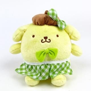 サンリオキャラクターズ Sanrio characters cafe gingham カフェギンガム ポムポムプリン S インテリア人形 イエロー(MCD)