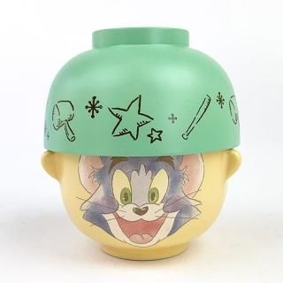 店内セール開催中!10％オフ対象商品! トムとジェリー トム 汁椀茶碗セットミニ お茶碗 お椀 食器 ベビー  グリーン グッズ 日本製
