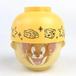 店内セール開催中!10％オフ対象商品! トムとジェリー ジェリー 汁椀茶碗セットミニ お茶碗 お椀 食器 ベビー  イエロー グッズ 日本製