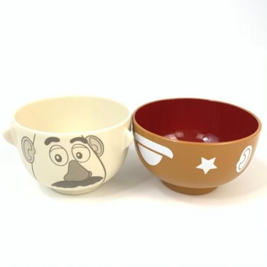 ディズニー ポテトヘッド 汁椀茶碗セット ミニ お茶碗 お椀 食器 お皿 ベビー ブラウン グッズ ディズニー ポテトヘッド 汁椀茶碗セット ミニ お茶碗 お椀 食器 お皿 ベビー ブラウン グッズ
