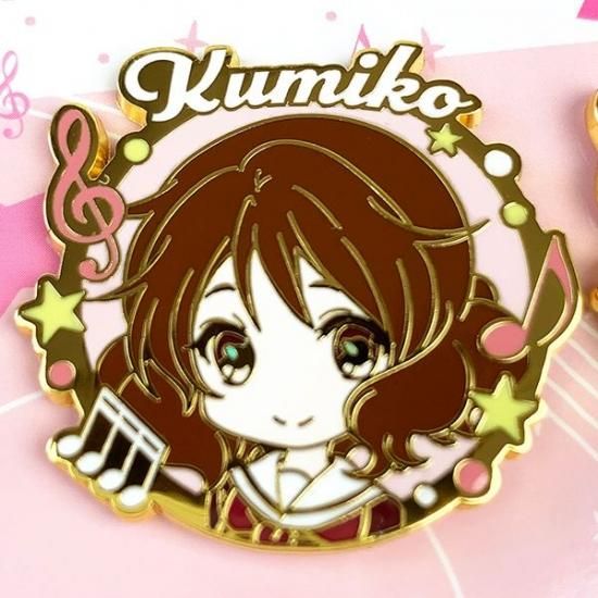 響けユーフォニアム 久美子 麗奈 ピンバッジセット 久美子 響けユーフォニアム 久美子 麗奈 ピンバッジセット 久美子
