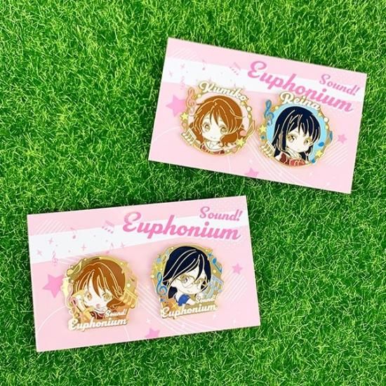響けユーフォニアム 久美子 あすか ピンバッジセット 久美子