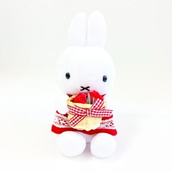 ミッフィー Miffy's Garden 赤いギフト ぬいぐるみ ギフト ミッフィー Miffy's Garden 赤いギフト ぬいぐるみ ギフト