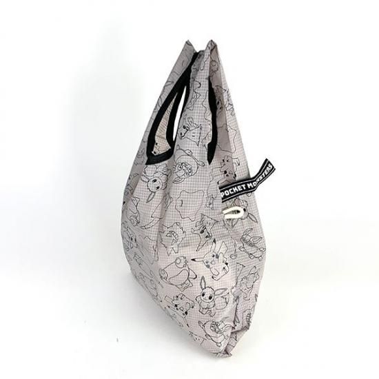 ポケモン ピカチュウ カラビナ付きエコバッグ 集合 S バッグ