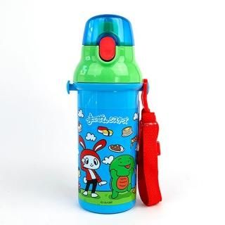 まいぜんシスターズ 抗菌食洗機対応直のみワンタッチボトル ベビー 水筒 マイッキー ブルー グッズ 日本製