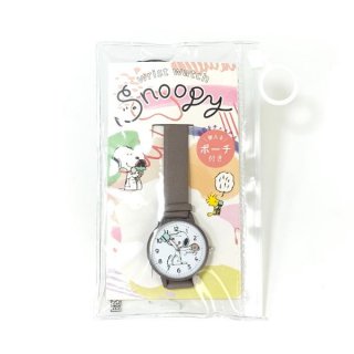 PEANUTS スヌーピー ローリングバンドウォッチ GY 腕時計 アクセサリー グレー グッズ 日本製