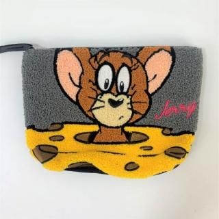 店内セール開催中!10％オフ対象商品! トムとジェリー サガラポーチ 小物入れ ポーチ グッズ