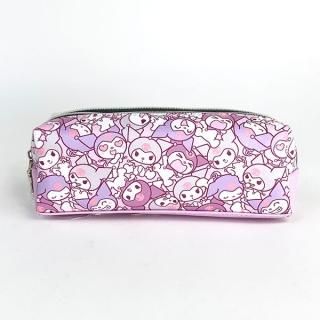 サンリオ クロミ Ｗファスナーペンポーチ ぎゅうぎゅう 文具 筆箱 可愛い ふでばこ 軽量 シンプル  (MCOR)