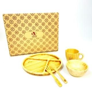 ジブリ となりのトトロ 竹食器 デラックスセット ベビー食器 マグ お碗 プレート グッズ 日本製