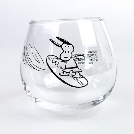 スヌーピーpeanuts ゆらゆらタンブラー サーフィンスヌーピー コップ グラス 食器 透明 日本製 スヌーピーpeanuts ゆらゆらタンブラー サーフィンスヌーピー コップ グラス 食器 透明 日本製