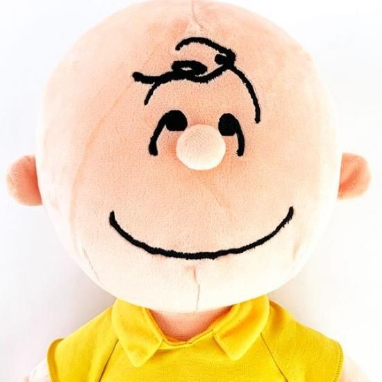 スヌーピー ソフト チャーリー・ブラウン M 上目 ぬいぐるみ