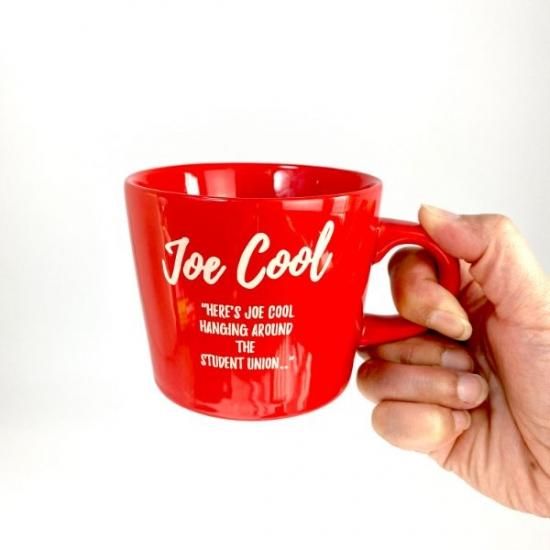 スヌーピー ジョー・クール FIGURE MUG WITH LID JOE COOL RD
