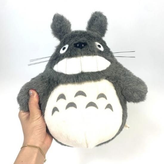 ジブリ　大トトロ　特大ぬいぐるみ 濃グレー dショッピング |ジブリ となりのトトロ となりのトトロ お昼寝