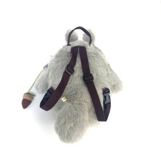 となりのトトロ リュックサック (ぬいぐるみ型) S 大トトロ 笑い となりのトトロ リュックサック (ぬいぐるみ型) S 大トトロ 笑い