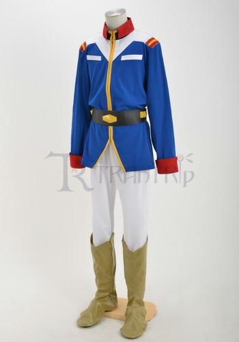 機動戦士ガンダム 地球連邦軍男子制服 ブルーver.Mens-L