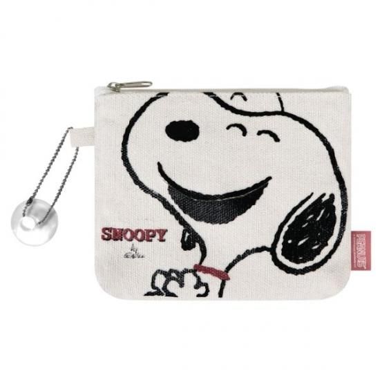 スヌーピー PEANUTS ポケットティッシュケース レッド