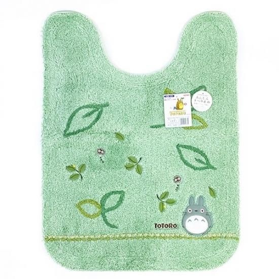 グリーン色　ジブリ　となりのトトロ　ネコバス　トイレマットセット新品 Amazon｜となりのトトロ トイレマット セット 4点 グリーン