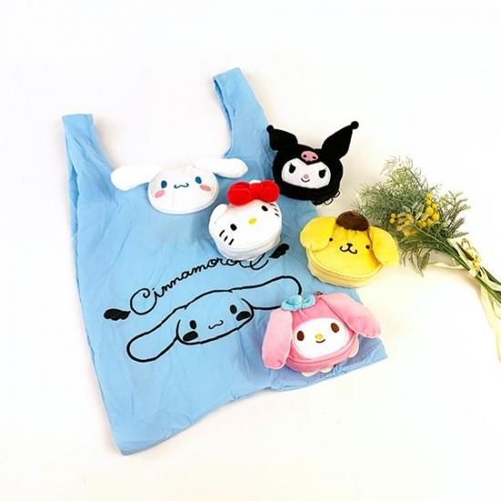 マイメロディ マイメロ ぬいぐるみエコバッグ エコバッグ ピンク
