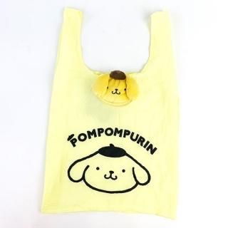 サンリオ ポムポムプリン プリン ぬいぐるみエコバッグ エコバッグ イエロー    
