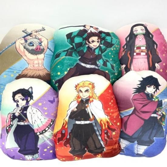 【鬼滅の刃】ダイカットクッション【受注生産品】 アニメ「鬼滅の刃」ダイカットクッション（全8種）