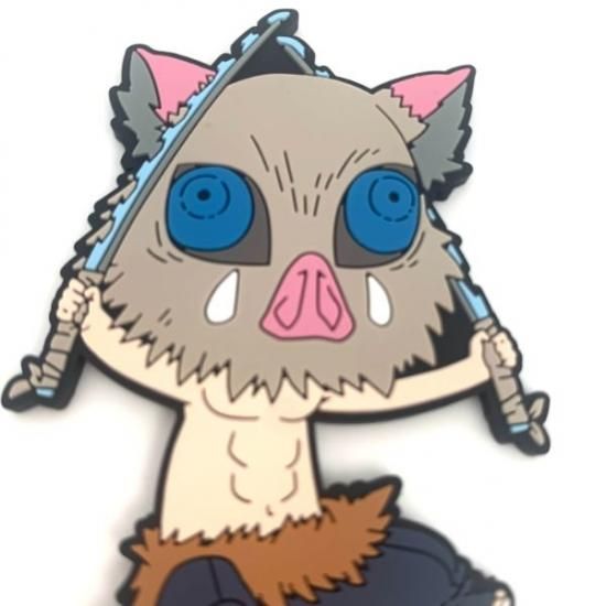 鬼滅の刃 伊之助 嘴平伊之助つままれキーホルダー キーリングー