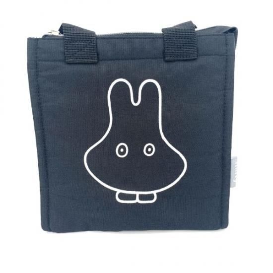 ミッフィー miffy 保冷ランチトートオバケ ランチトート BK Mサイズ ミッフィー miffy 保冷ランチトートオバケ ランチトート BK Mサイズ